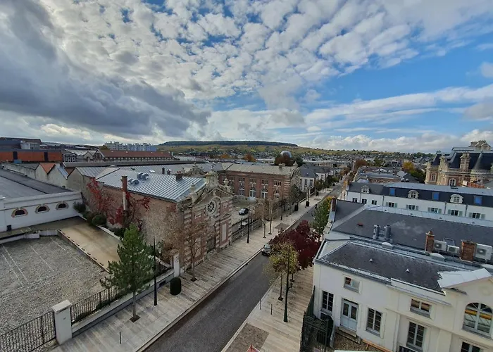 Lägenhet L'epopee Panoramique - Parking - Avenue De Champagne -
